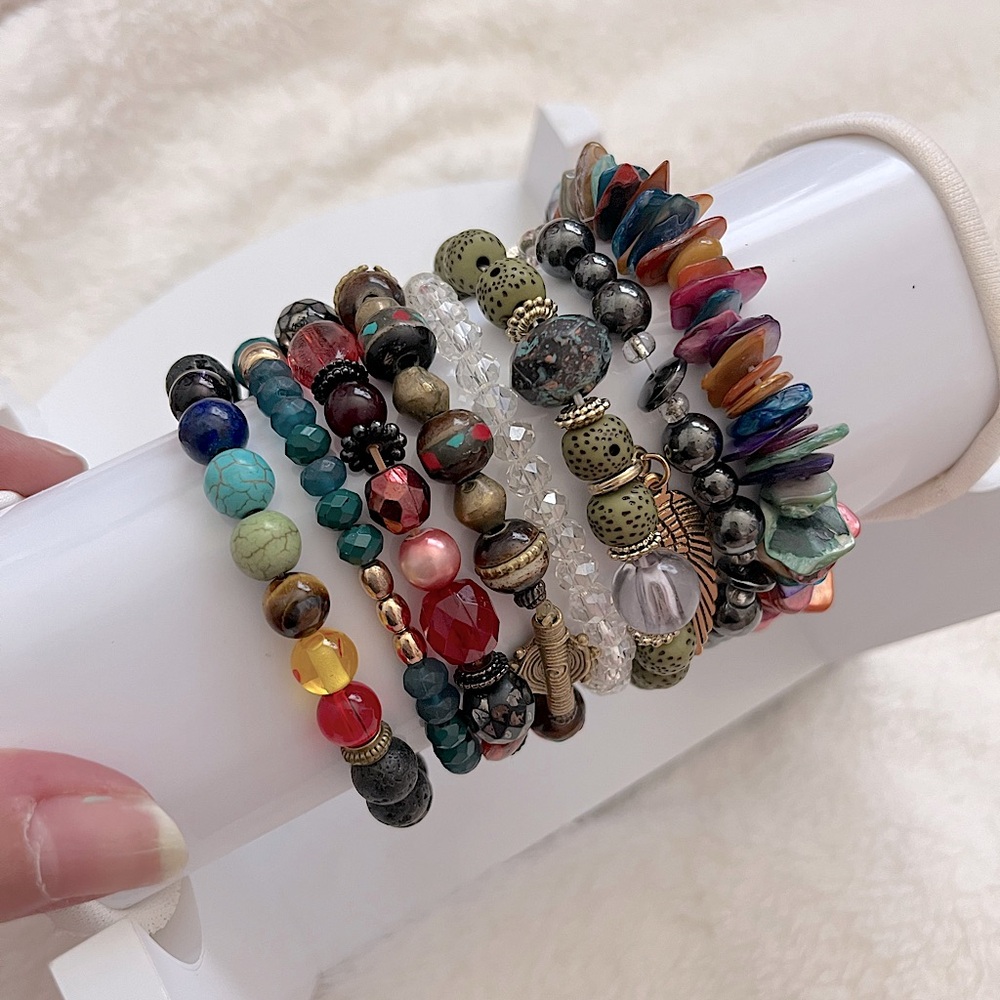 ⚡️2/$15⚡️Set of beaded bracelets